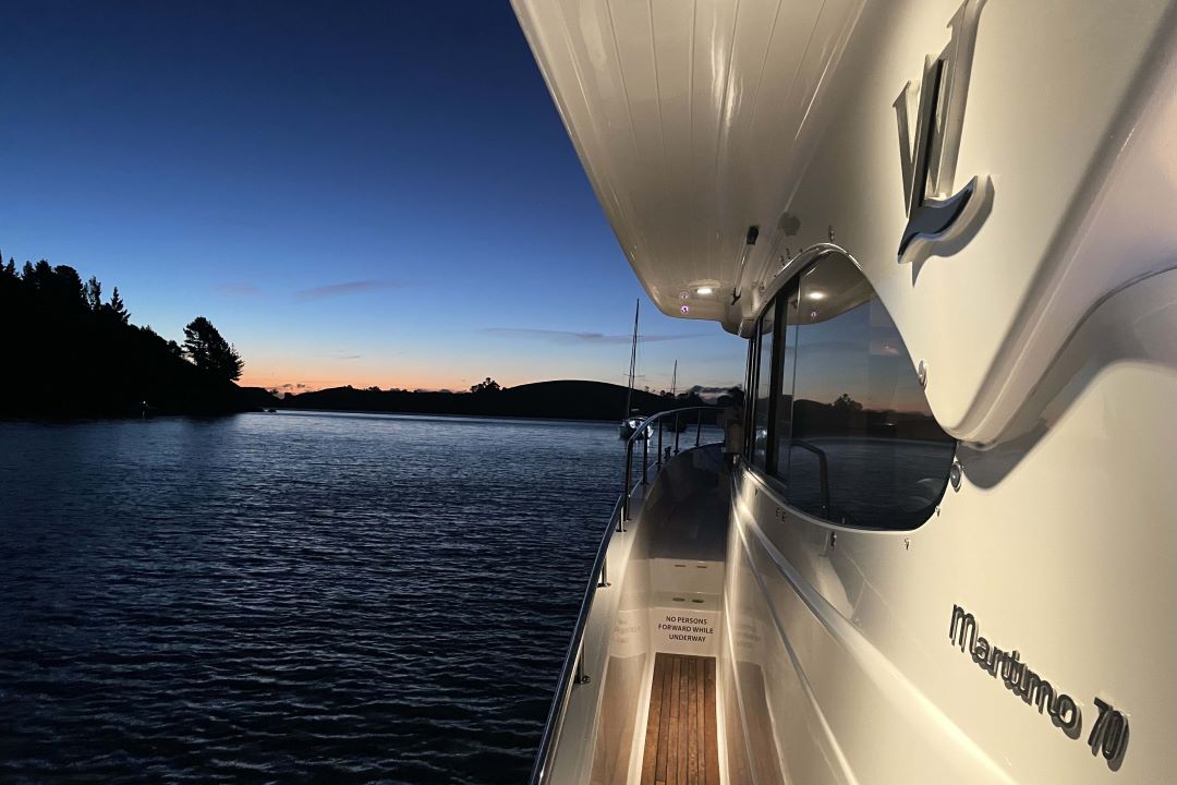 Wasting Light side deck sunset
