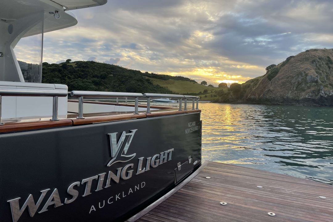 Wasting Light swim platform