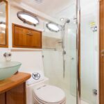 Wasting Light Forward Cabin bathroom